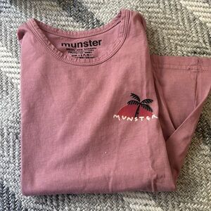 Never worn boys Munster Long sleeve tshirt